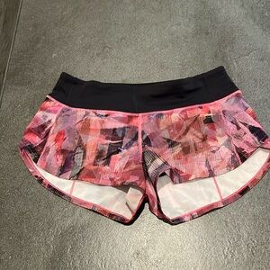 Lululemon speed up shorts. Size 4